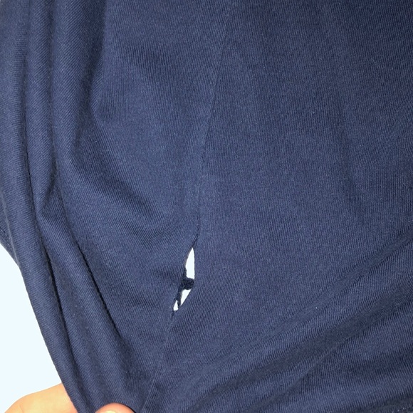 Nike DriFit Tee Navy - Picture 3 of 3